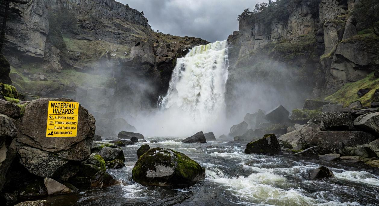 waterfall hazards
