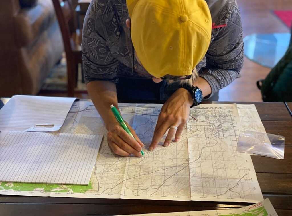 route planning wilderness